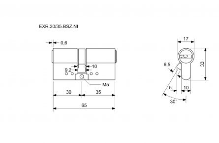 EURO XSTAR bezp.vlo�ka 30+35 BSZ NI 6KL.