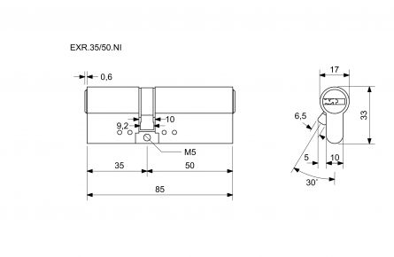 EURO XSTAR bezp.vlo�ka 35+50NI 6KL.