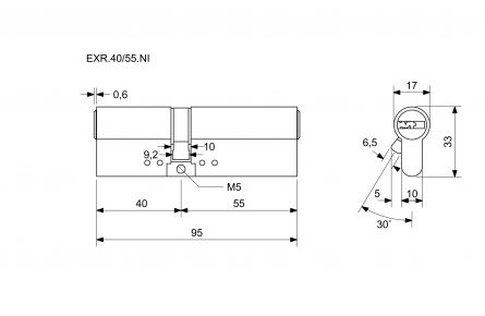 EURO XSTAR bezp.vlo�ka 40+55NI 6KL.