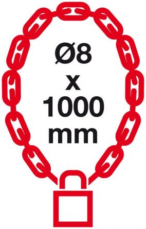 Visac� z�mek FORTIS+�et�z 8x1000