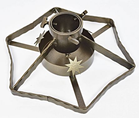 Stojan na stromek HV�ZDA antik zlat�