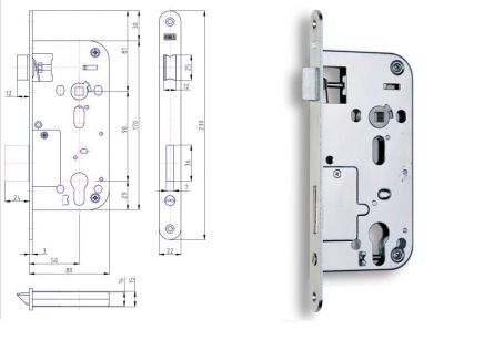 Zadl.z�mek K113 P-L a 1ks BZn