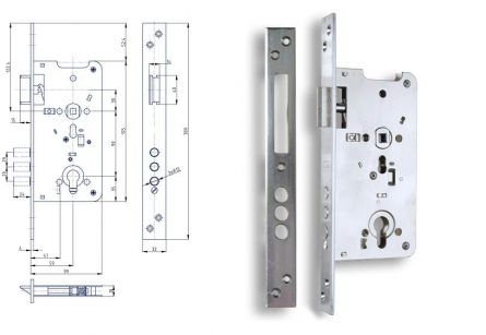 Zadl.z�mek K141 P-L vrat.BZn �1