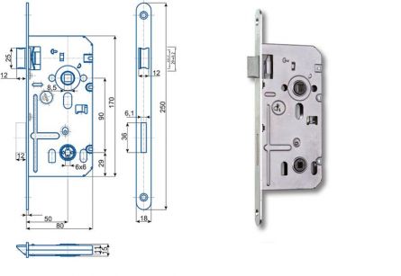 Zadl.z�mek K352C L BZN