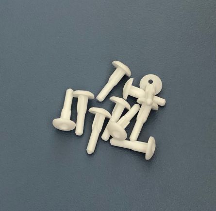 �aluzie - fixa�n� kol��ky plast b�l� �10