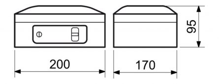 Pen�.kasa LC.2008 200x95x170mm