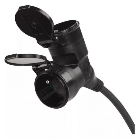 E- prodlu�. 25m-2.z�s. 3x1,5mm guma IP44