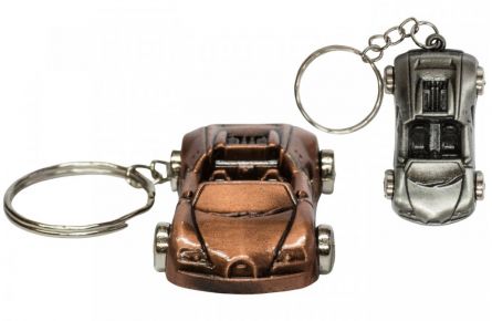 P��v�sek kov auto kabrio nikl bronz