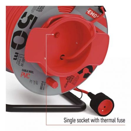 E- prodlu�. buben 50m-1.z�s. 1,5mm PVC