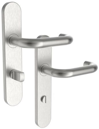 Dv.kov.PERUN WC/72 klika-klika nerez mat