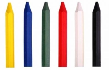 Popisova� voskov� 120mm - modr�