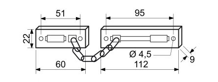 �et�zek na dve�e RDG005 �ERN�