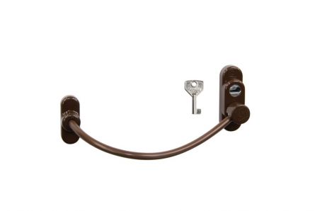 Okenn� lankov� bezpe�.z�mek hn�d� tmav�