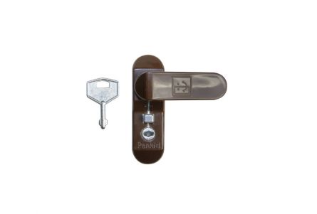 Okenn� bezpe�.z�mek z�vorov� hn�d� tmav�