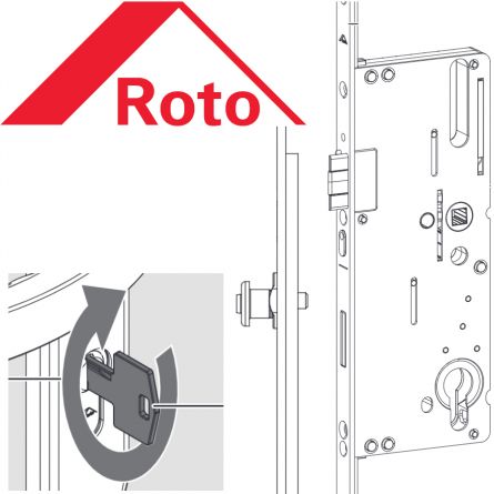 ROTO z�mek li�t. Safe C ovl.vl. 92/45/16 uzav.�epy