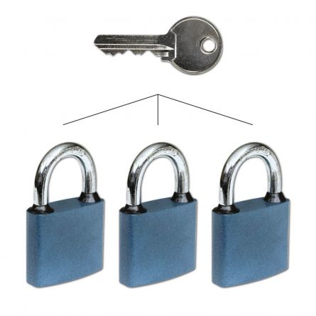 Visac� z�mek OVAL 52MM 3XSU