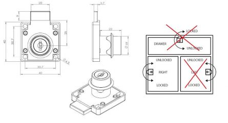 SISO n�bytkov� z�mek MIC 850 CR SU prav�