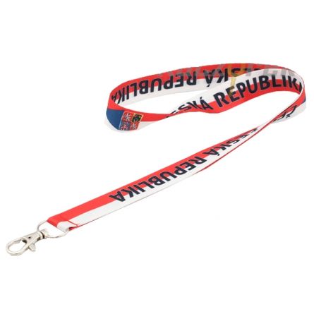 Popruh na krk 20mm �esk� Republika