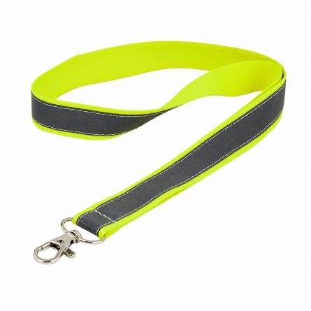 Popruh na krk reflexn� 20mm �lut� sv�tiv�