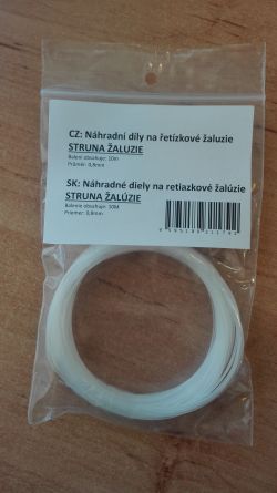 �aluzie - struna pr. 0.8mm n�vin 10m