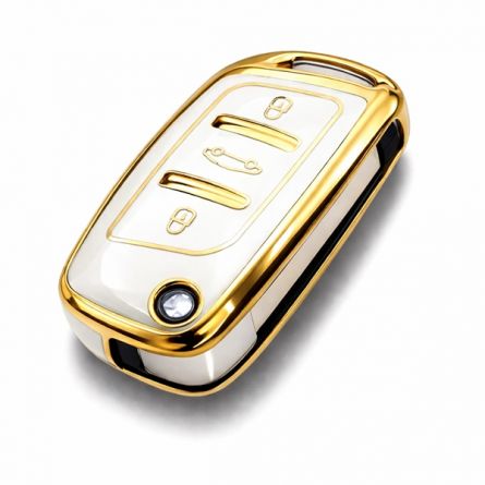 TPU Pouzdro Citroen/Peug.Style 2 flip 3tl. b�l�