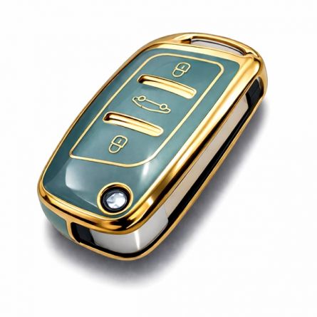 TPU Pouzdro Citroen/Peug.Style 2 flip 3tl. modr�