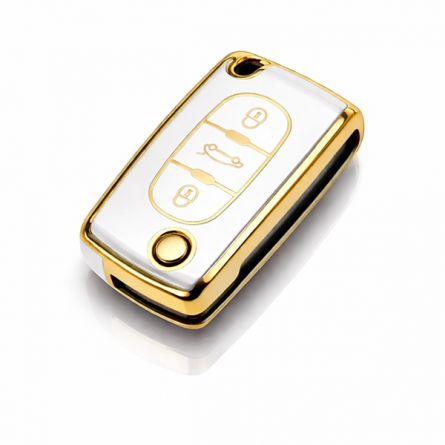 TPU Pouzdro Citroen/Peug.Style 1 flip 3tl. b�l�
