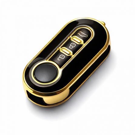 TPU Pouzdro Fiat Style 1 flip 3tl. �ern�