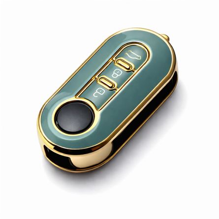 TPU Pouzdro Fiat Style 1 flip 3tl. modr�