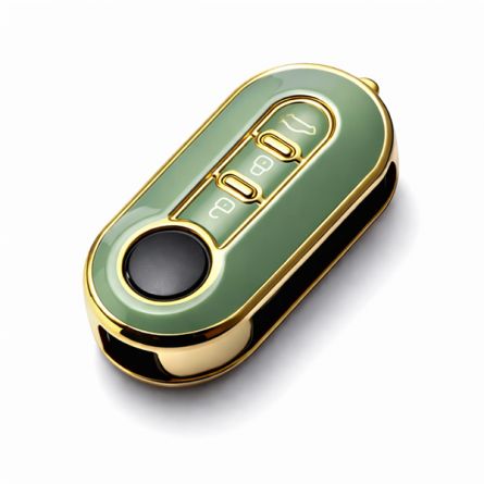 TPU Pouzdro Fiat Style 1 flip 3tl. zelen�