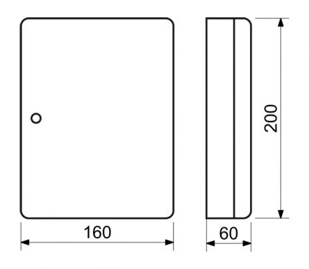 Schr�nka na  15 kl��� 160x200x60