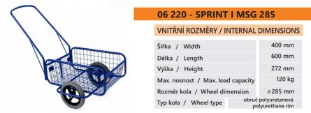 Voz�k SPRINT I. MSG285 RAL5005