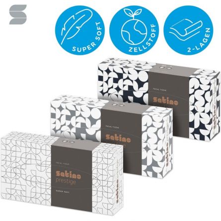 OCHA kapesn�ky pap�rov� Satino box 2 vrstvy(100ks)