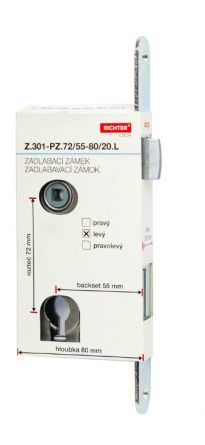 Zadl.z�mek Z.301-PZ.72/55/20 L