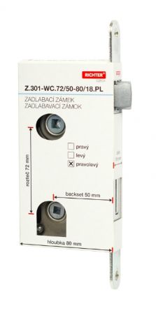 Zadl.z�mek Z.301-WC.72/50/18 P-L