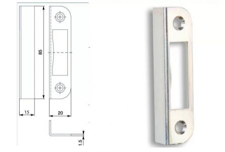 Zap.plech 24050 1/1 Zn