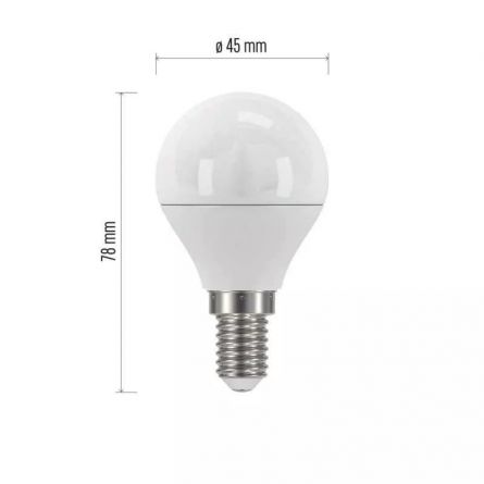 E- ��rovka LED CLS MINI GL 5W(40W) 470lm E14 NW
