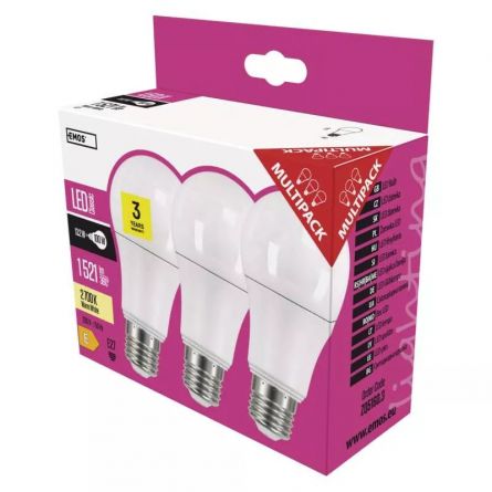 E- ��rovka LED CLS A60 13,2W(100W) 1521lm E27 WW 3