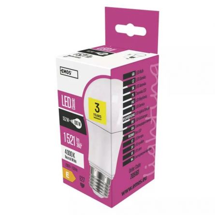 E- ��rovka LED CLS A60 13,2W(100W) 1521lm E27 NW