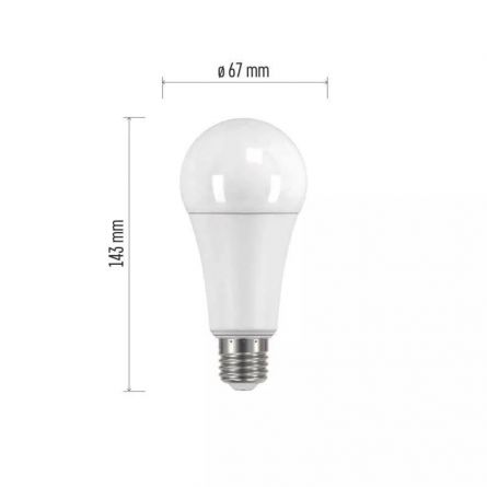 E- ��rovka LED CLS A67 17,6W(120W) 1900lm E27 WW