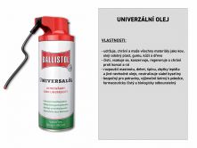 V�ce informac� o v�robku Olej univerz�ln� sprej 350ml Ballistol