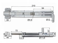 V�ce informac� o v�robku Z�str� s pru�inou 200x32 pr.12mm Zn