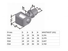 V�ce informac� o v�robku Z�v�s kov.se�iz.s matkou M16 30kg nosnos