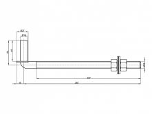 Z�v�s regulovateln� 270mm BZn