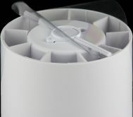 Klapka zp�tn� plast HACO pr.100mm