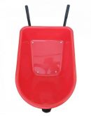 Kole�ko mal� d�tsk� KID �erven� PVC korba 20l