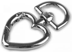 P��v�sek kov karabina srdce �ern�,nikl,�ed� 15mm