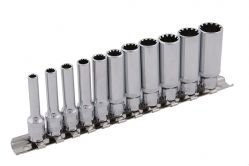 V�ce informac� o v�robku Sada hlavic DRIVELOCK CrV 12ks 1/4" 4-13mm