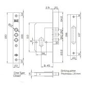 Zadl.z�mek KALE 189/3M