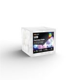 SO- dekorace v�no�n� �et�z bar.koul 20LED, 2m 2xAA